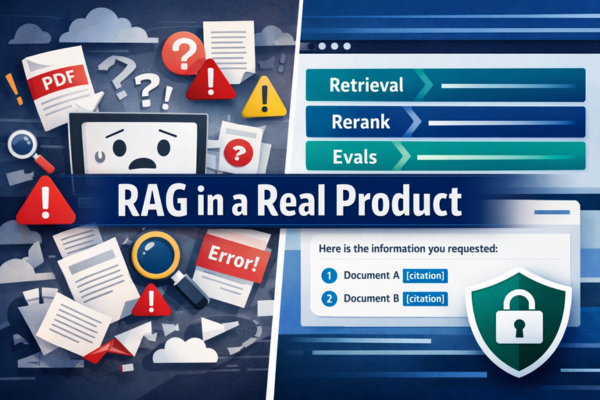 How to Add RAG to a Real Product
